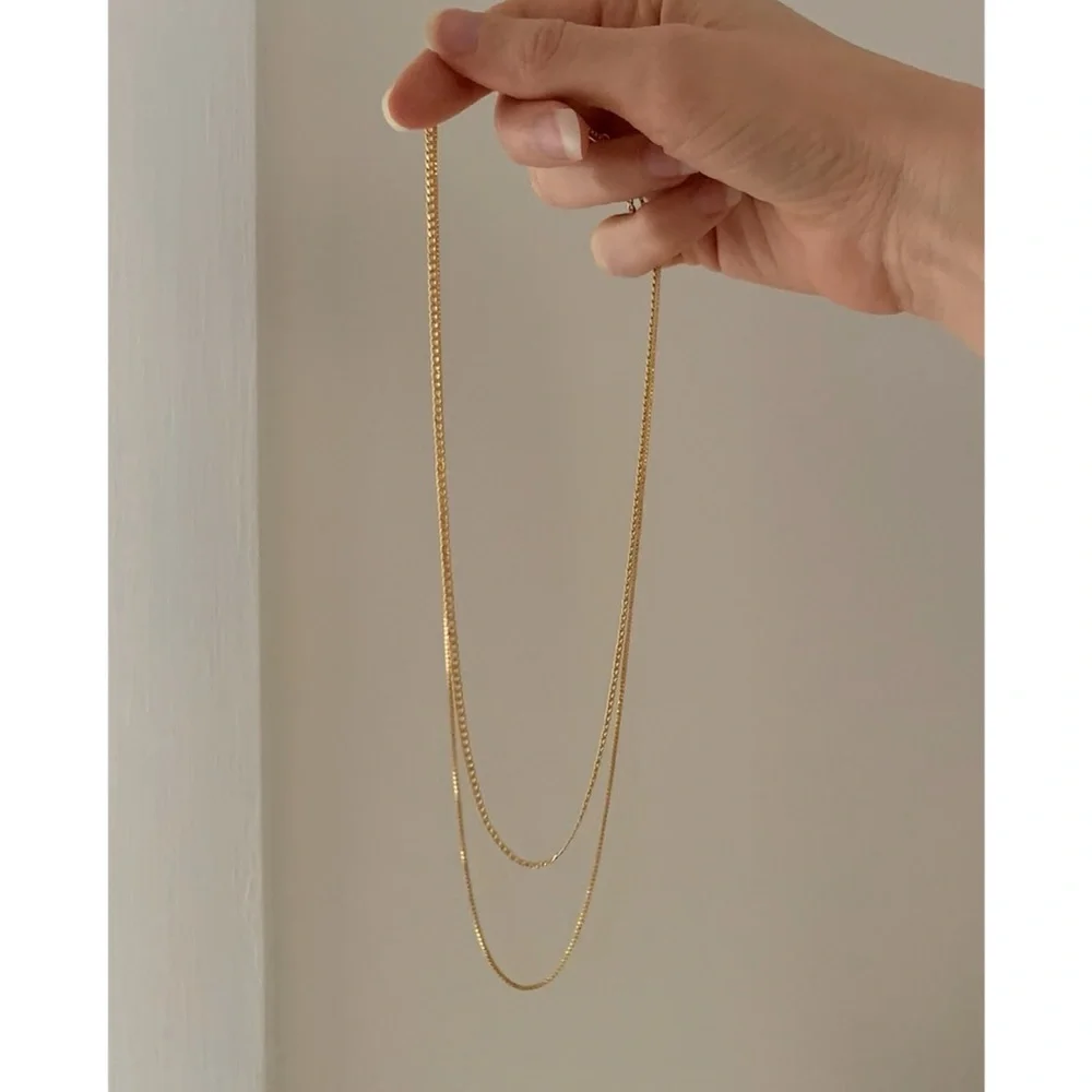 Dainty Gold Chain | 18K Gold Filled - Picture 8 of 11